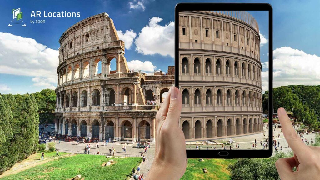 Augmented Reality zeigt Denkmäler, so wie sie einst aussahen